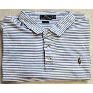 Polo Ralph Lauren soft striped classic fit polo shirt in size XXL.